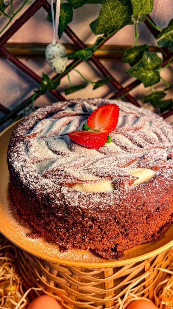 Na compra de um bolo, ganhe 50% de desconto