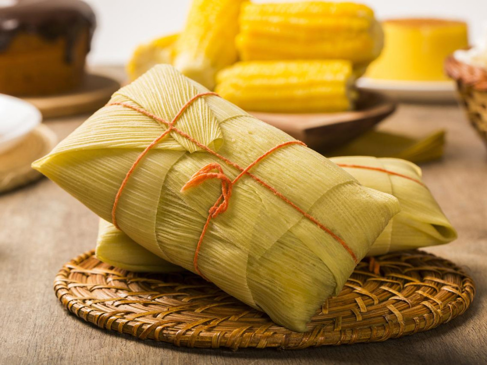 Na compra de uma pamonha, ganhe outra de igual ou menor valor